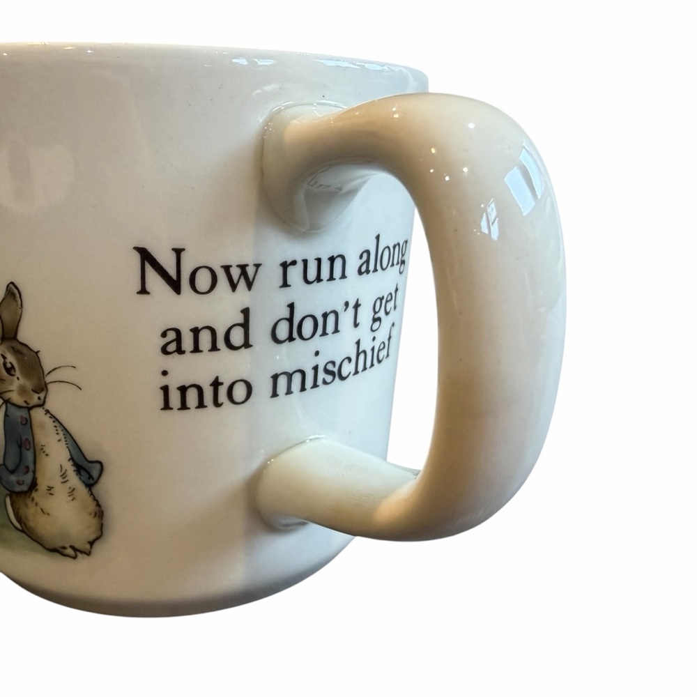 Wedgwood Beatrix Potter Peter Rabbit Easter Mug Bone China England - Picture 3 of 9